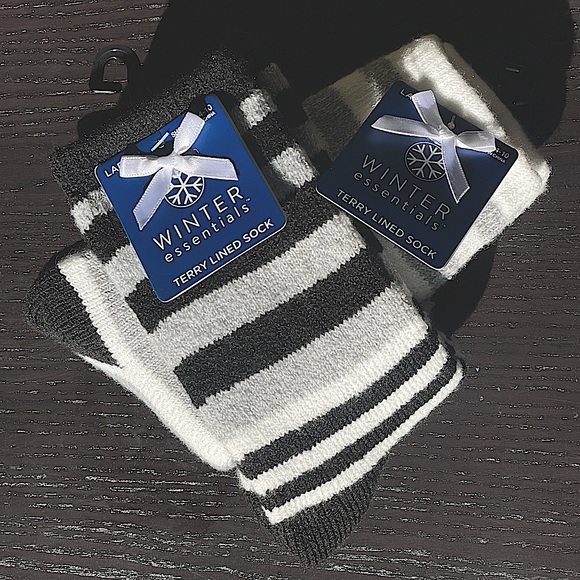 Cozy Terry Lined Socks Bundle (2 Pairs) — Winter Essentials - Picture 16 of 16
